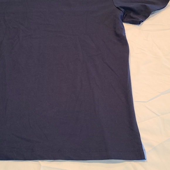 Alfani stretch panel blue T-shirt - Picture 12 of 13